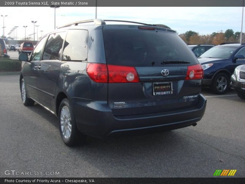 Slate Metallic / Stone 2009 Toyota Sienna XLE