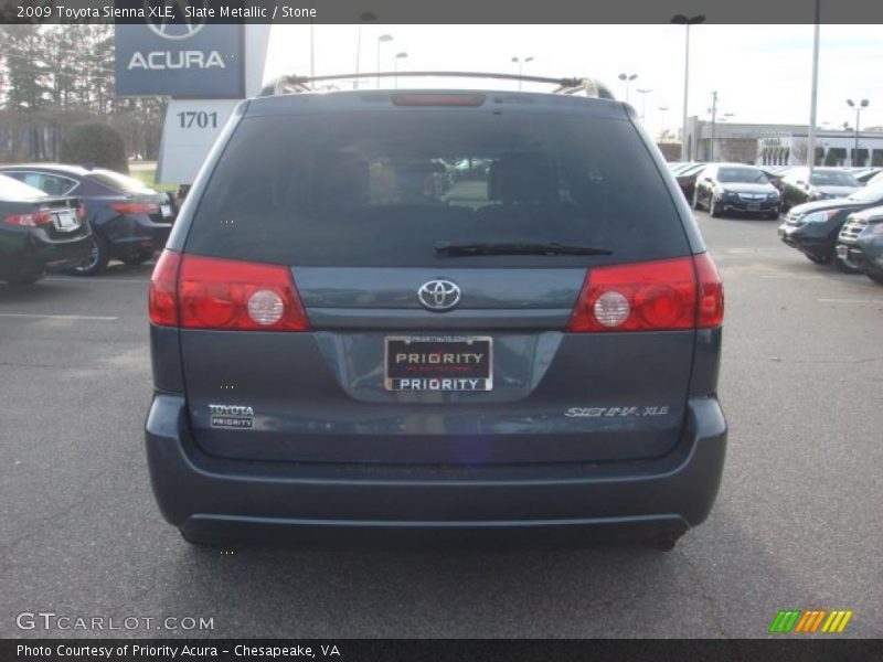 Slate Metallic / Stone 2009 Toyota Sienna XLE