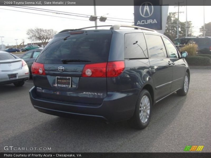 Slate Metallic / Stone 2009 Toyota Sienna XLE