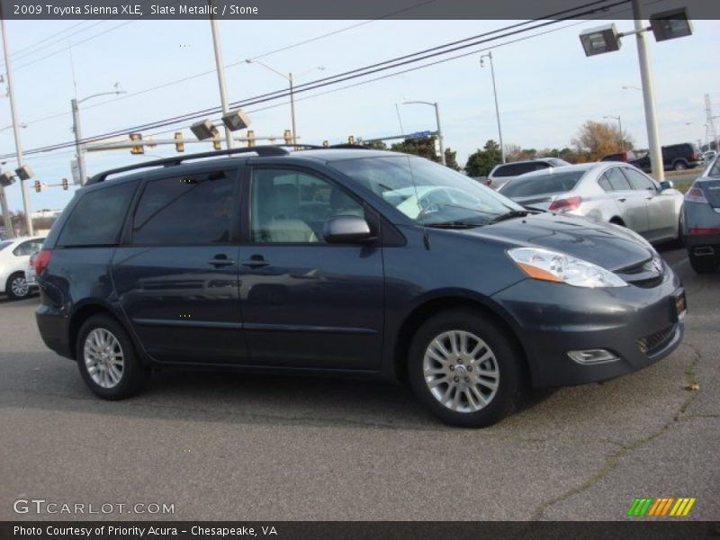 Slate Metallic / Stone 2009 Toyota Sienna XLE