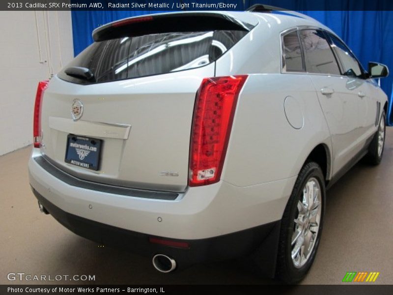 Radiant Silver Metallic / Light Titanium/Ebony 2013 Cadillac SRX Premium AWD