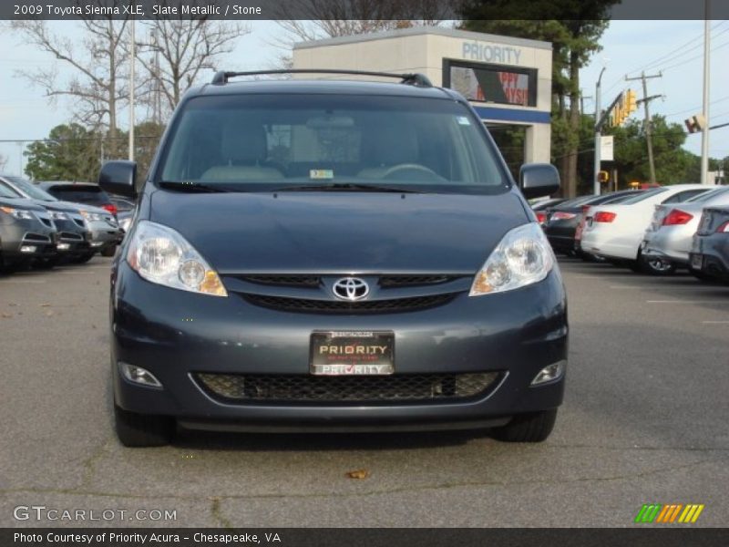 Slate Metallic / Stone 2009 Toyota Sienna XLE