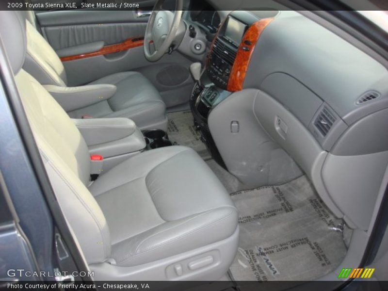 Slate Metallic / Stone 2009 Toyota Sienna XLE