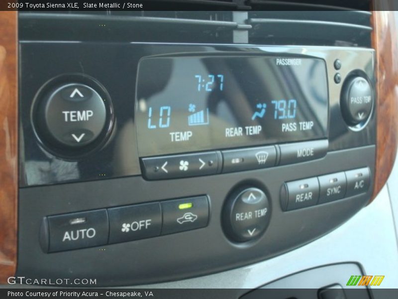 Slate Metallic / Stone 2009 Toyota Sienna XLE
