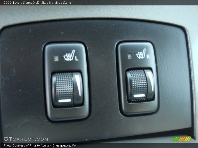Slate Metallic / Stone 2009 Toyota Sienna XLE