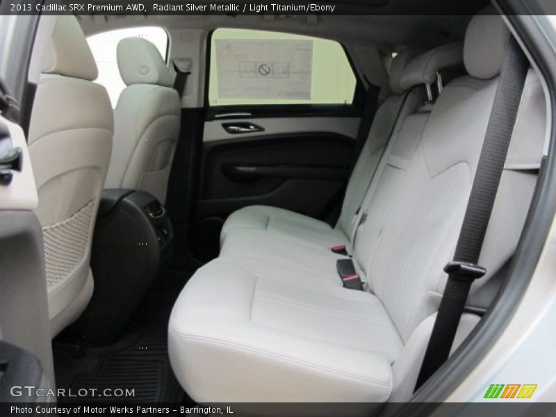 Rear Seat of 2013 SRX Premium AWD