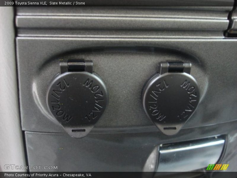 Slate Metallic / Stone 2009 Toyota Sienna XLE