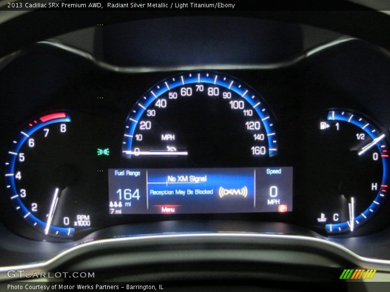  2013 SRX Premium AWD Premium AWD Gauges