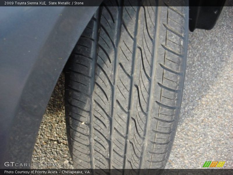 Slate Metallic / Stone 2009 Toyota Sienna XLE