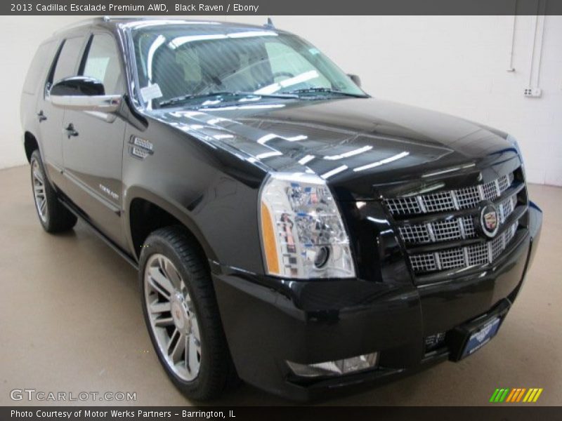 Black Raven / Ebony 2013 Cadillac Escalade Premium AWD