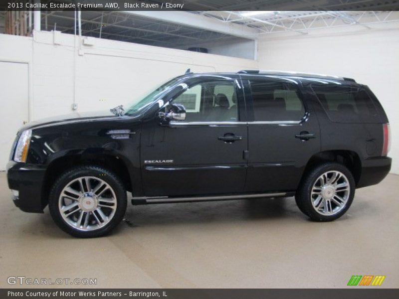 Black Raven / Ebony 2013 Cadillac Escalade Premium AWD