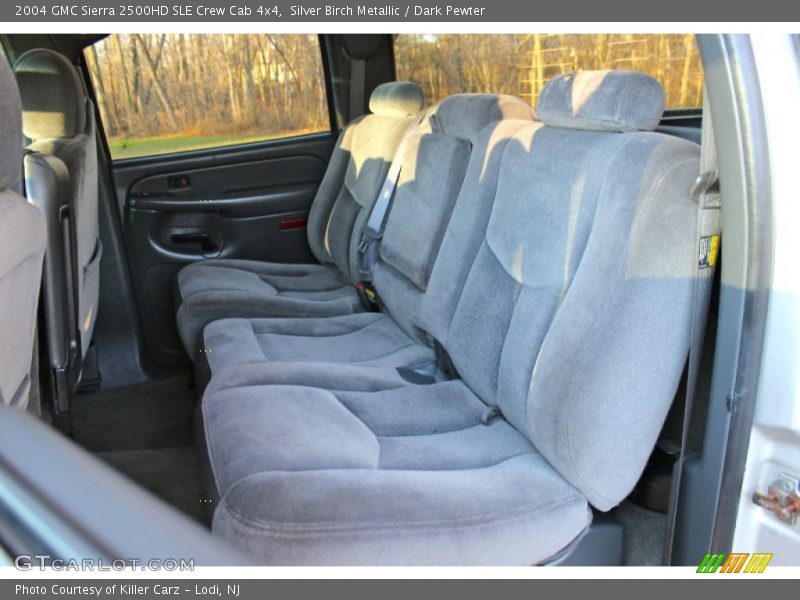 Silver Birch Metallic / Dark Pewter 2004 GMC Sierra 2500HD SLE Crew Cab 4x4