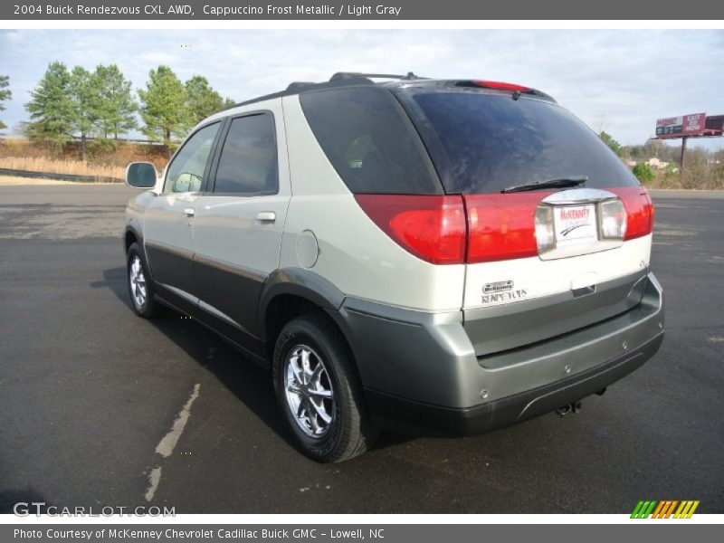 Cappuccino Frost Metallic / Light Gray 2004 Buick Rendezvous CXL AWD