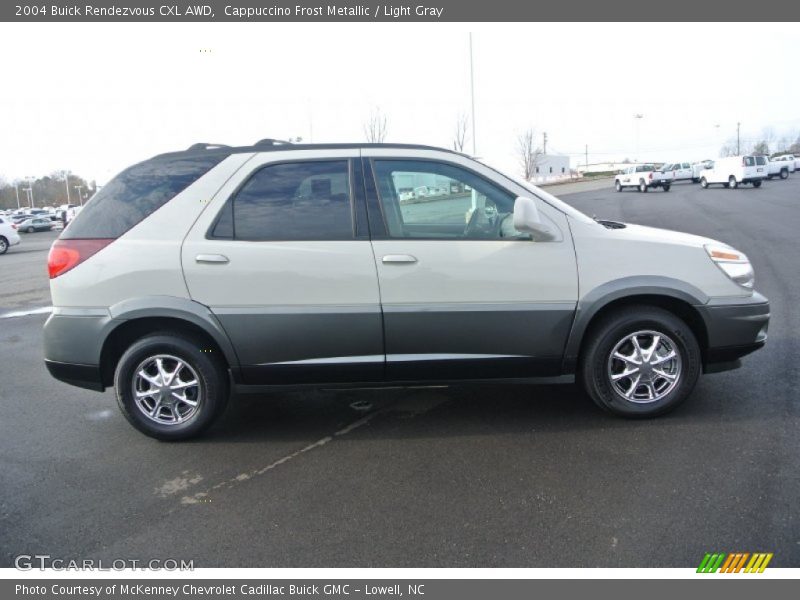 Cappuccino Frost Metallic / Light Gray 2004 Buick Rendezvous CXL AWD