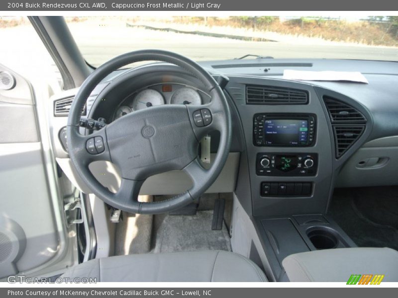 Cappuccino Frost Metallic / Light Gray 2004 Buick Rendezvous CXL AWD