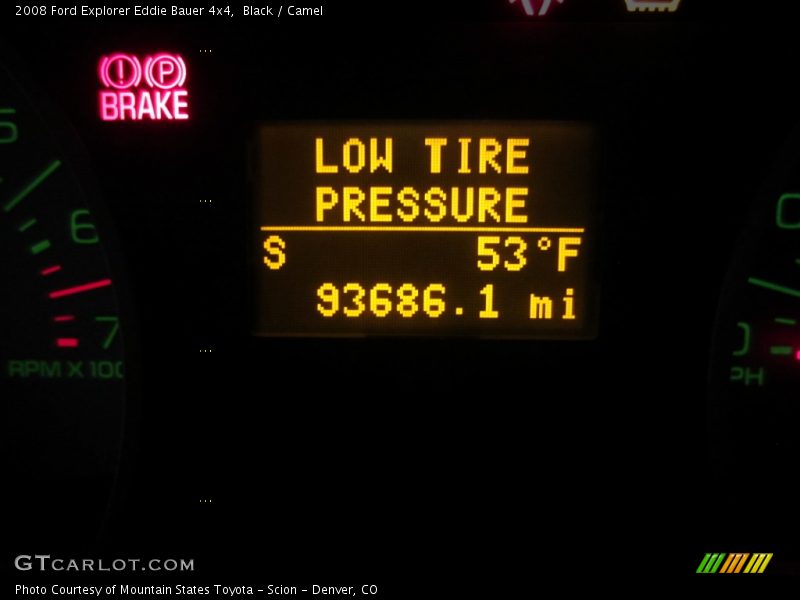 Black / Camel 2008 Ford Explorer Eddie Bauer 4x4