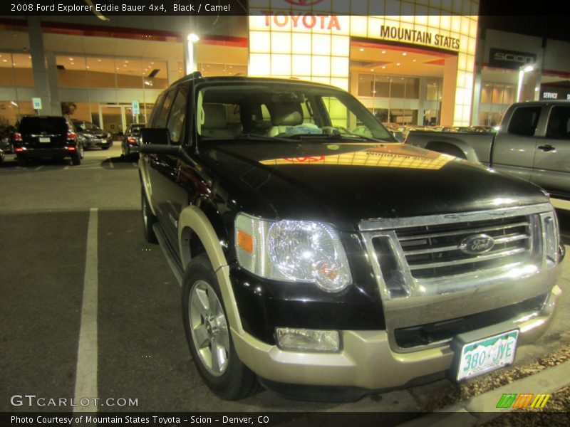 Black / Camel 2008 Ford Explorer Eddie Bauer 4x4