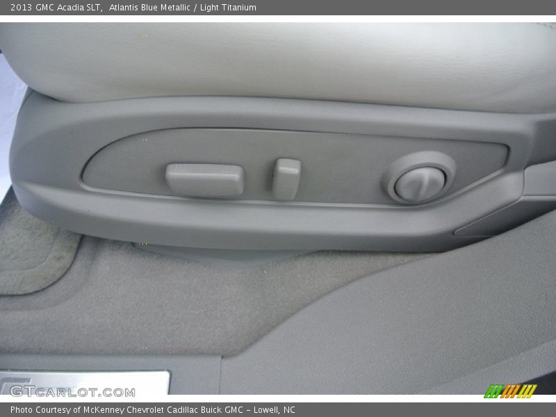 Atlantis Blue Metallic / Light Titanium 2013 GMC Acadia SLT