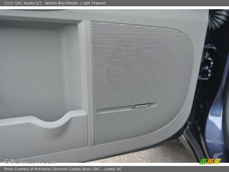 Atlantis Blue Metallic / Light Titanium 2013 GMC Acadia SLT