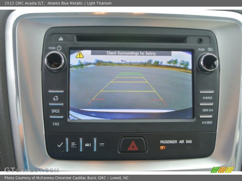 Atlantis Blue Metallic / Light Titanium 2013 GMC Acadia SLT