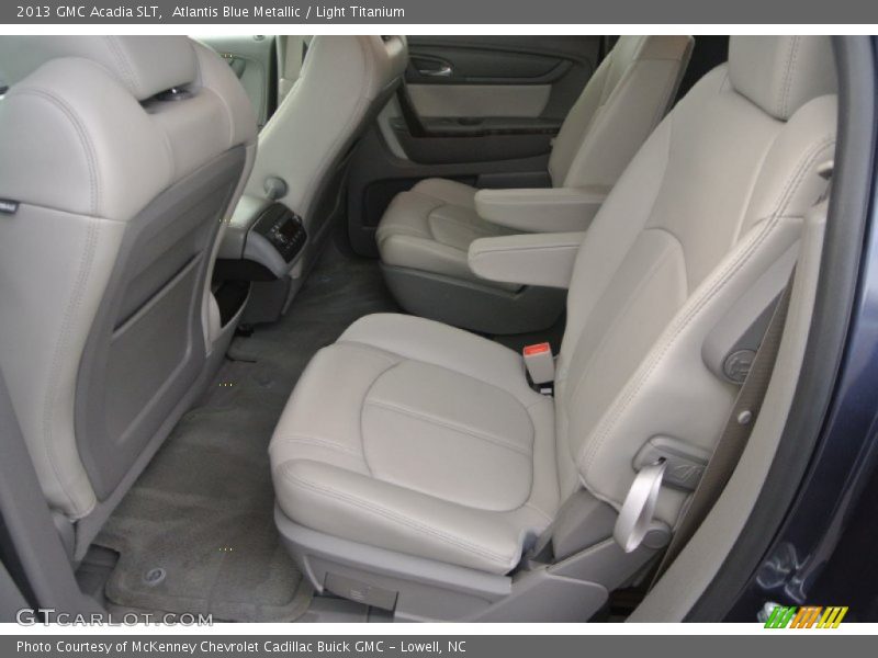 Atlantis Blue Metallic / Light Titanium 2013 GMC Acadia SLT