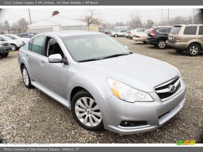 Ice Silver Metallic / Off Black 2012 Subaru Legacy 3.6R Limited