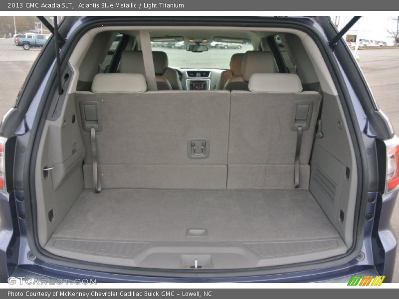 Atlantis Blue Metallic / Light Titanium 2013 GMC Acadia SLT
