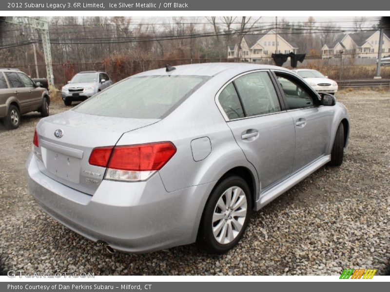 Ice Silver Metallic / Off Black 2012 Subaru Legacy 3.6R Limited