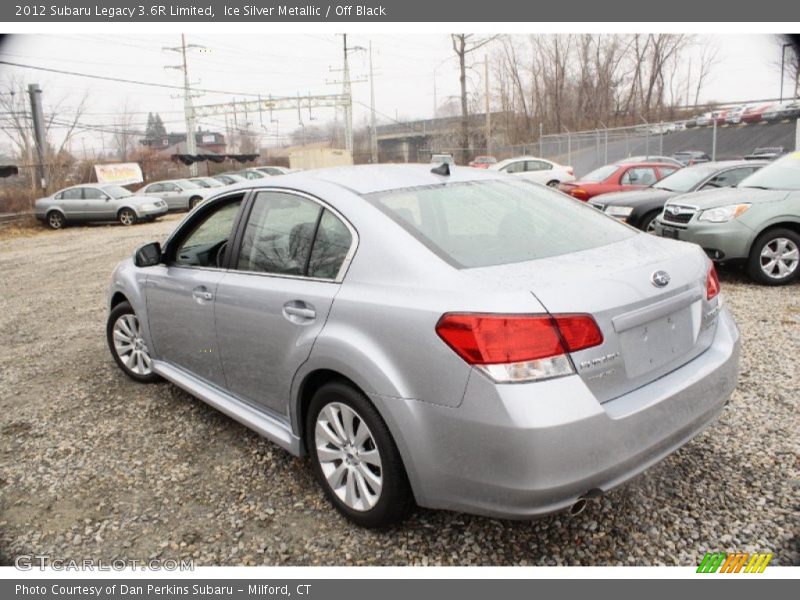 Ice Silver Metallic / Off Black 2012 Subaru Legacy 3.6R Limited