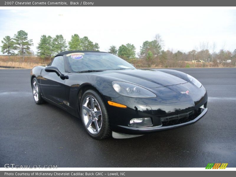 Front 3/4 View of 2007 Corvette Convertible