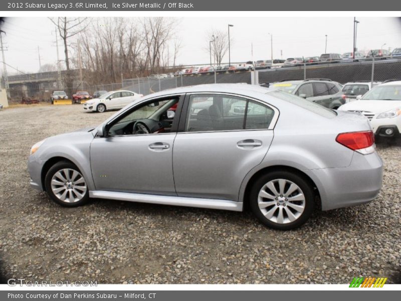 Ice Silver Metallic / Off Black 2012 Subaru Legacy 3.6R Limited