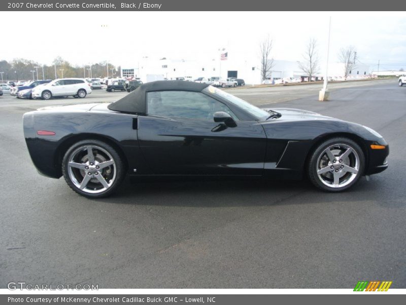  2007 Corvette Convertible Black