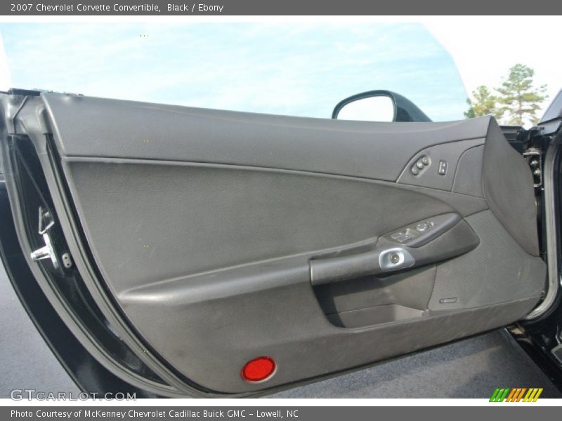 Door Panel of 2007 Corvette Convertible