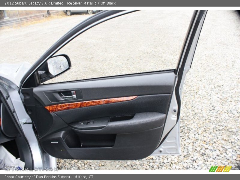 Ice Silver Metallic / Off Black 2012 Subaru Legacy 3.6R Limited