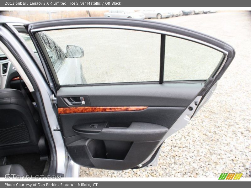 Ice Silver Metallic / Off Black 2012 Subaru Legacy 3.6R Limited