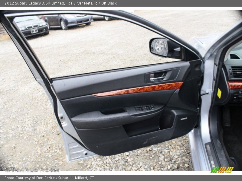 Ice Silver Metallic / Off Black 2012 Subaru Legacy 3.6R Limited