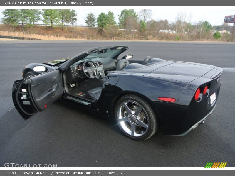  2007 Corvette Convertible Black