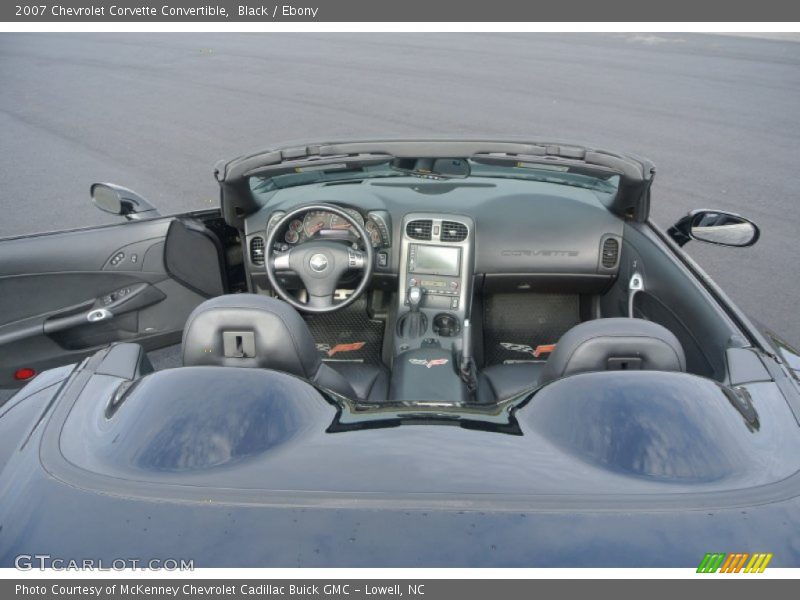 Black / Ebony 2007 Chevrolet Corvette Convertible