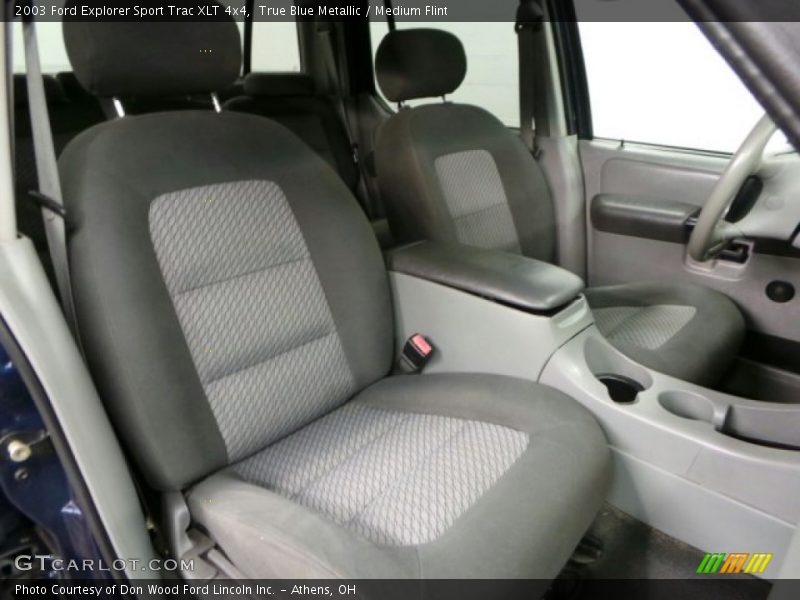 True Blue Metallic / Medium Flint 2003 Ford Explorer Sport Trac XLT 4x4