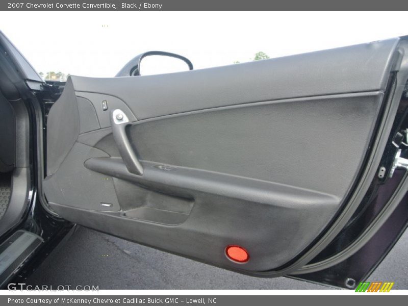 Door Panel of 2007 Corvette Convertible