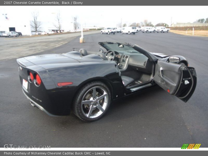  2007 Corvette Convertible Black