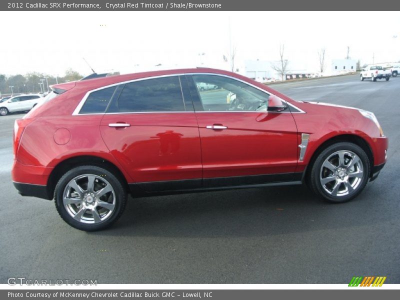Crystal Red Tintcoat / Shale/Brownstone 2012 Cadillac SRX Performance