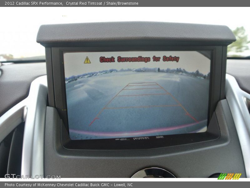 Crystal Red Tintcoat / Shale/Brownstone 2012 Cadillac SRX Performance