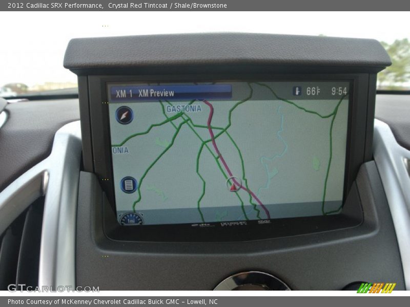 Crystal Red Tintcoat / Shale/Brownstone 2012 Cadillac SRX Performance