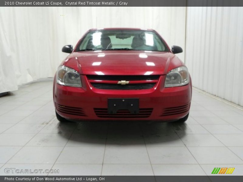 Crystal Red Tintcoat Metallic / Gray 2010 Chevrolet Cobalt LS Coupe