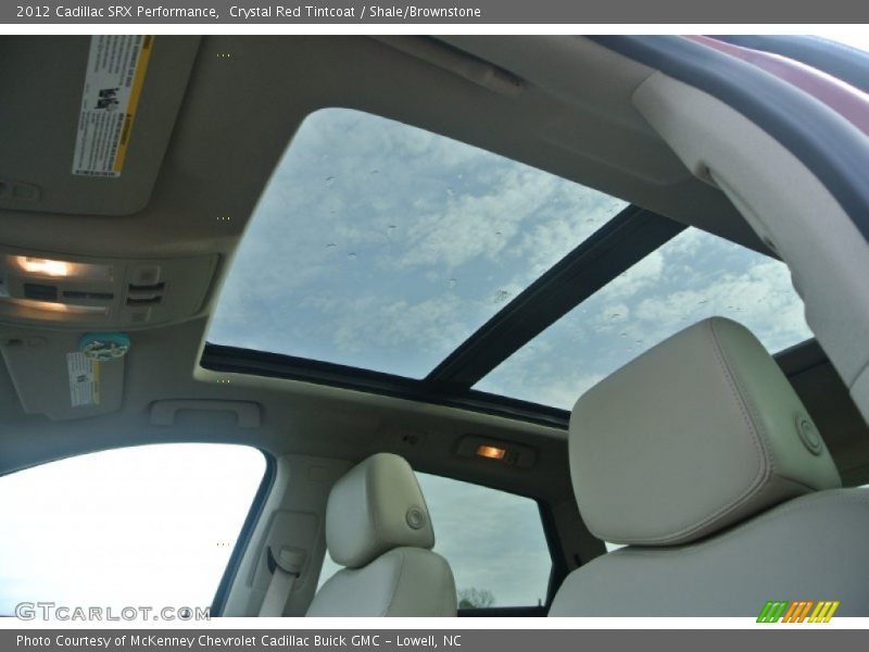 Crystal Red Tintcoat / Shale/Brownstone 2012 Cadillac SRX Performance