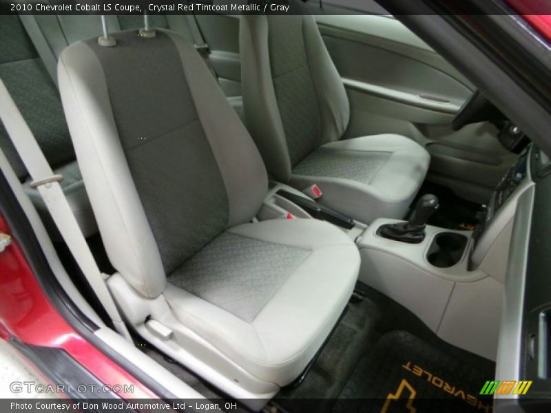Crystal Red Tintcoat Metallic / Gray 2010 Chevrolet Cobalt LS Coupe