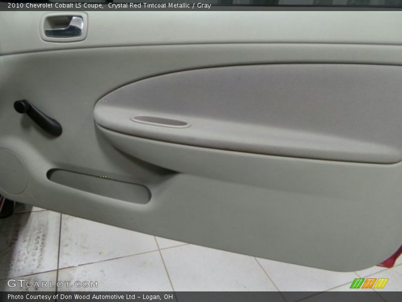 Crystal Red Tintcoat Metallic / Gray 2010 Chevrolet Cobalt LS Coupe
