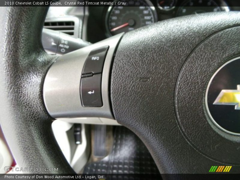 Crystal Red Tintcoat Metallic / Gray 2010 Chevrolet Cobalt LS Coupe