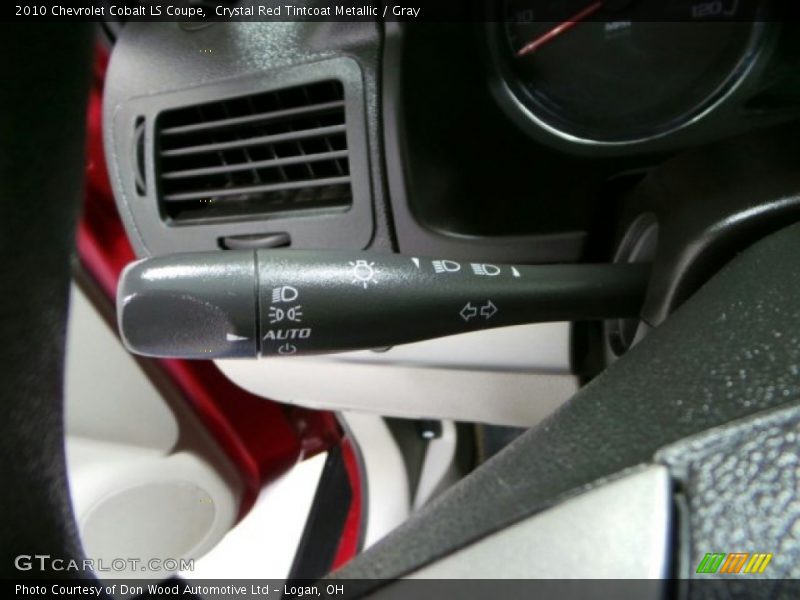 Crystal Red Tintcoat Metallic / Gray 2010 Chevrolet Cobalt LS Coupe